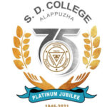 SDCollege Alappuzha Platinum Jubilee Logo